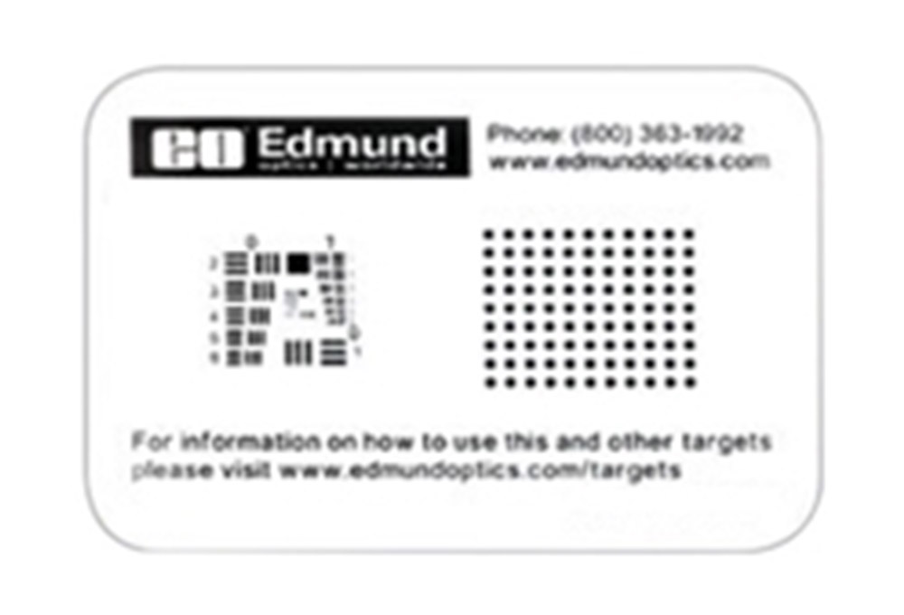 thumbnail interactive-video image 1 of Cnscope USAF 1951 Glass Slide Contrast Resolution Target – Chessboard Pattern – MIL-S-150A 1 of 3