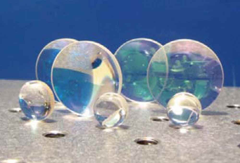 Commercial Grade Fused Silica Bi-Convex Lenses